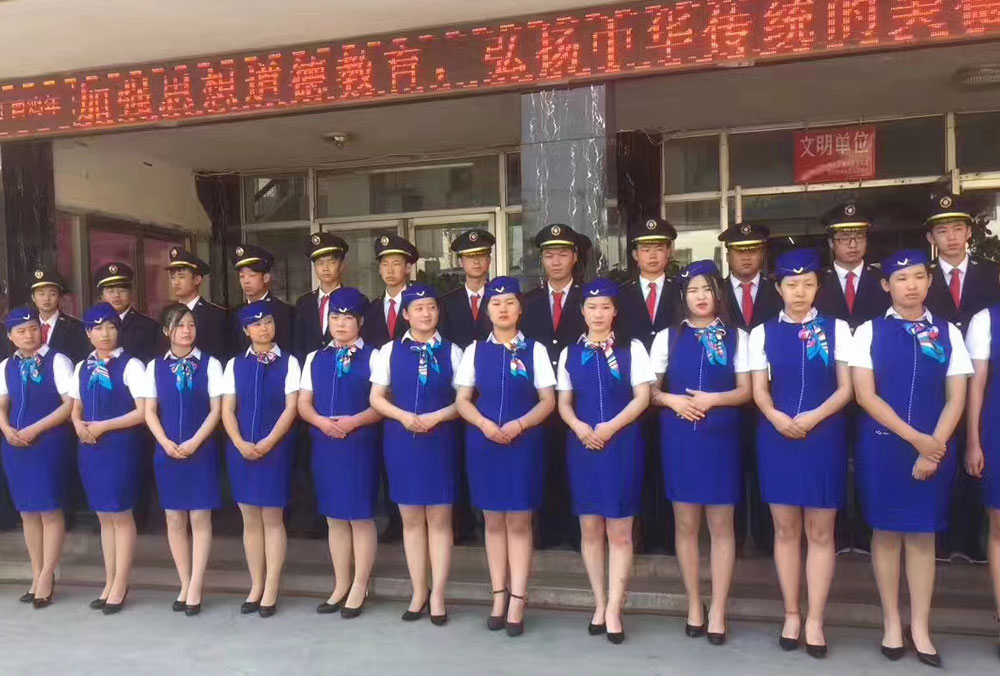 北京某航空学院制服定制案例03